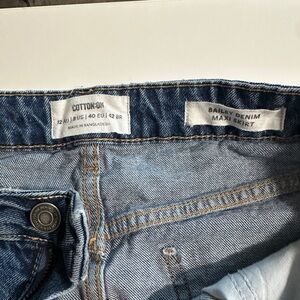 Cotton On Bailey denim maxi skirt